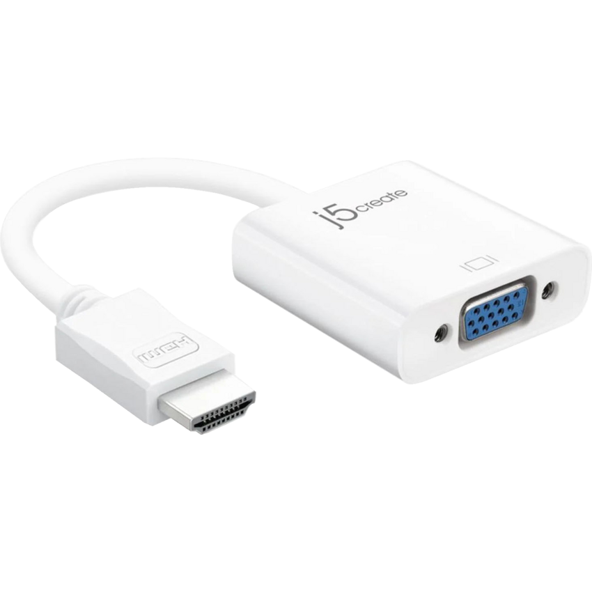 j5create® HDMI™ to VGA Adaptor White