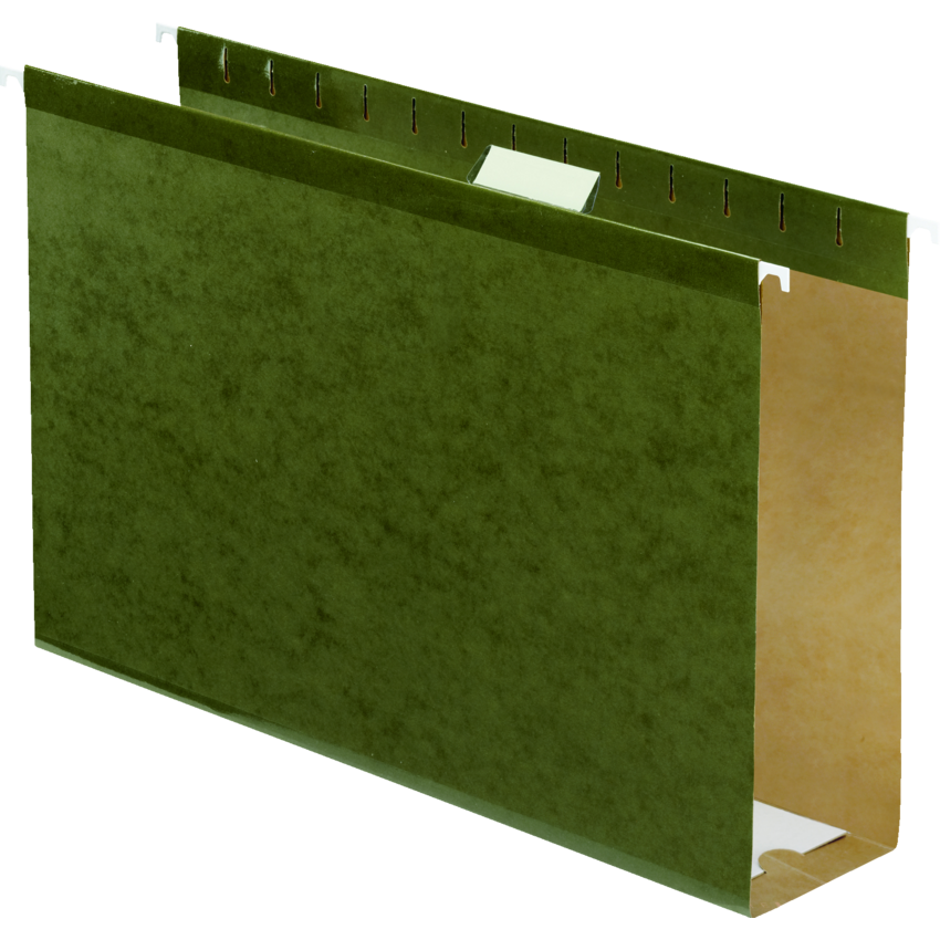 Pendaflex® Extra Capacity Hanging Folders 3" Legal Standard Green 25/box