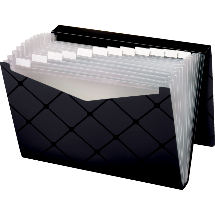 Pendaflex® Pocket File 13 Pockets Black