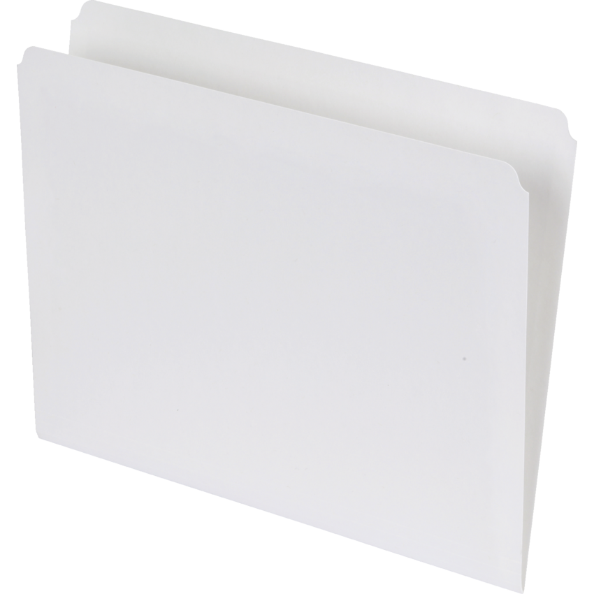 Pendaflex® Straight Cut Reversible File Folders Letter Ivory 100/box