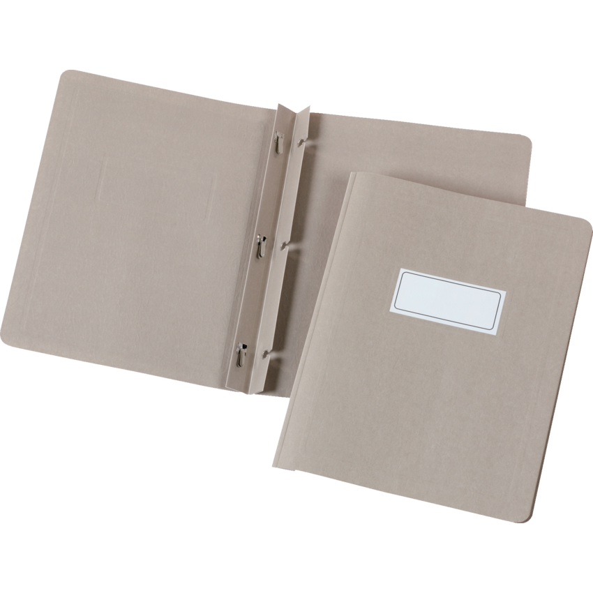 Oxford® Panel & Border Report Covers Letter Grey 25/box