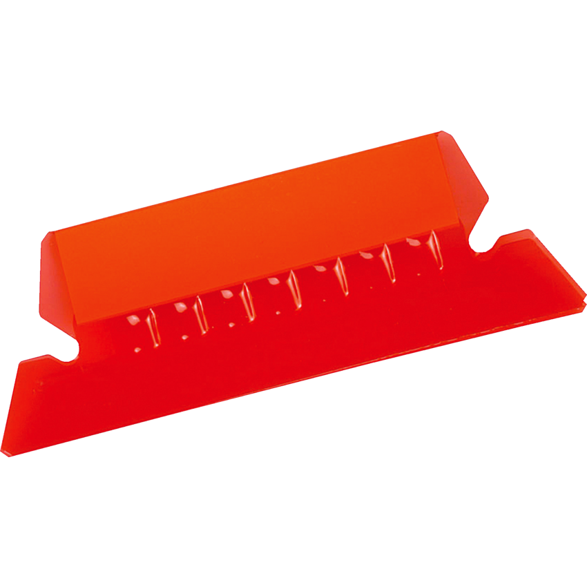 Oxford® Flexible Tabs 2" Red 25/pkg