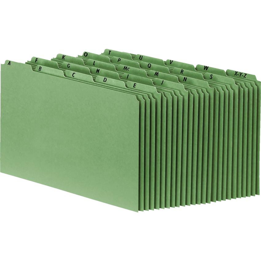 Pendaflex® Pressboard Guides A-Z Legal