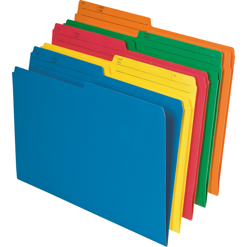 Pendaflex® Coloured File Folders Legal Assorted Colours 25/pkg