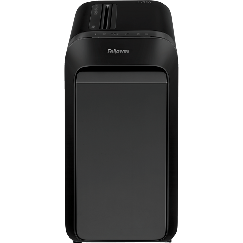 Fellowes® PowerShred® LX220 Micro Cut Shredder Black