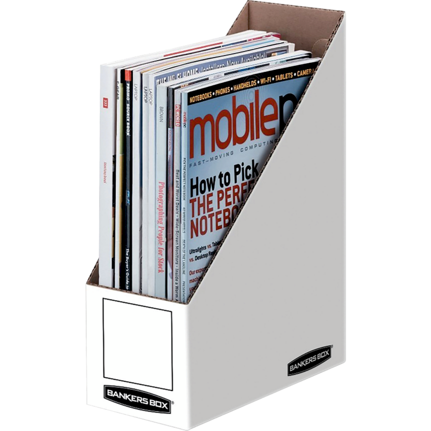 Bankers Box® Stor/File™ Magazine File White 24/pkg