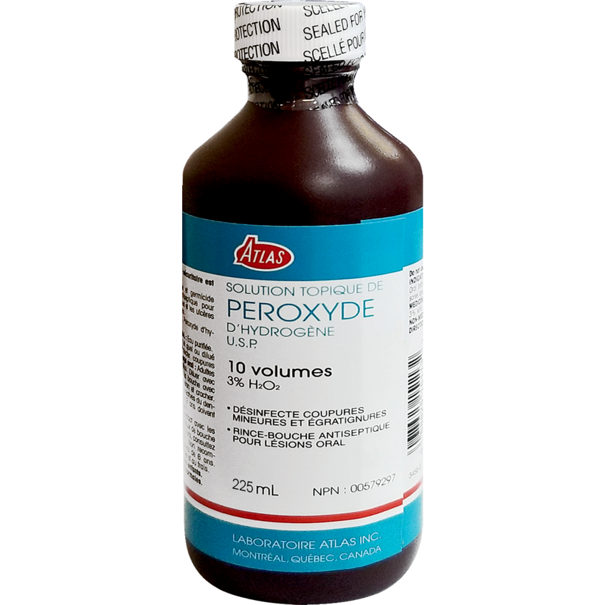 First Aid Central® Atlas Hydrogen Peroxide 225 mL