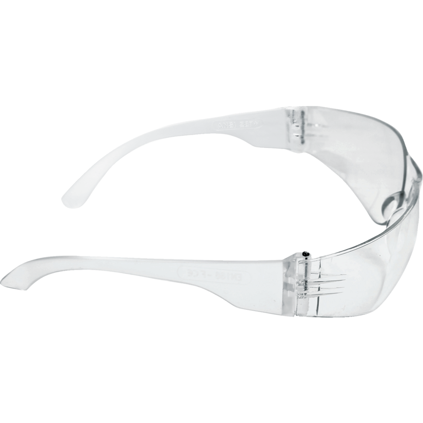 First Aid Central® Safety Glasses Clear Frame