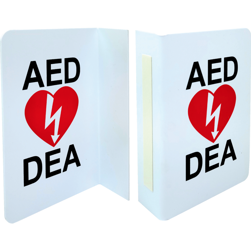 First Aid Central® Safety Sign AED/DEA