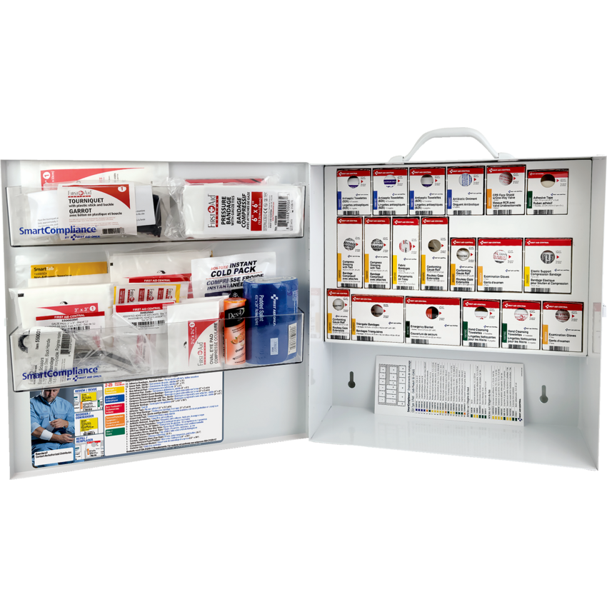First Aid Central® SmartCompliance® CSA Type 3 Intermediate-Small First Aid Cabinet