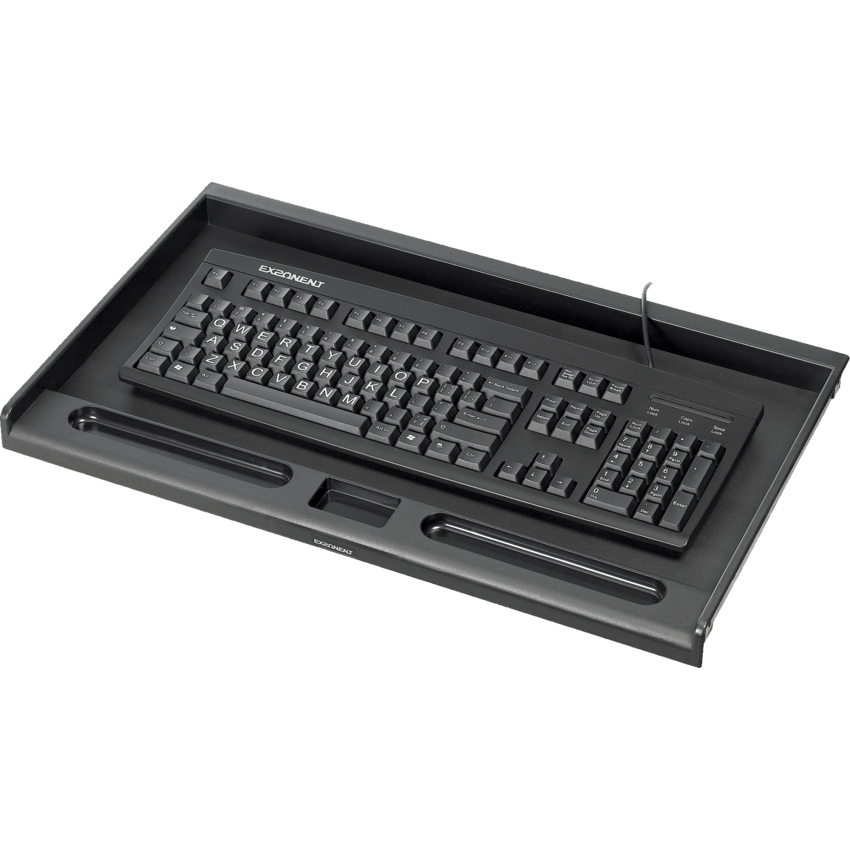 Exponent® Econo Keyboard Drawer Black