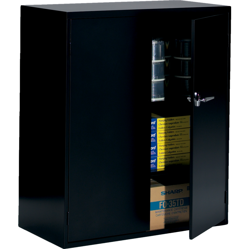 Global® Fileworks® Storage Cabinet 36" x 18" x 42" Black