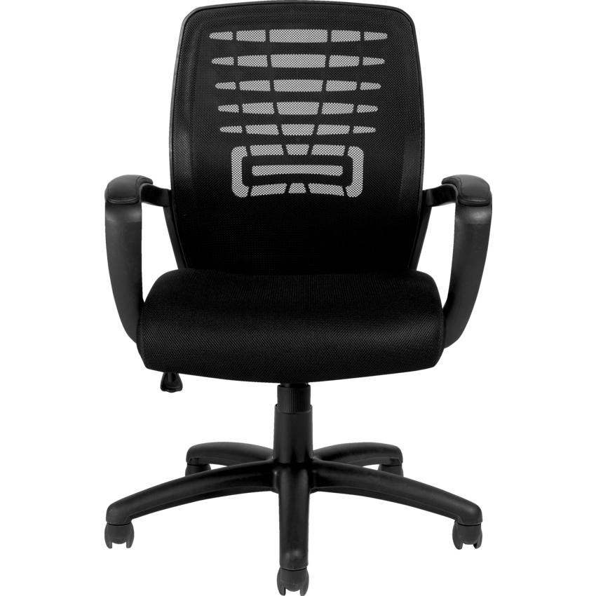 Basics® Zune Medium Back Tilter Chair Quilt Black