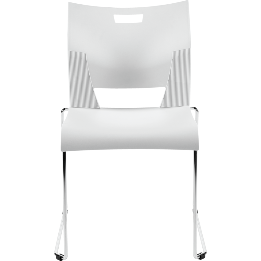 Global® Duet™ Stacking Chair Armless Cloud
