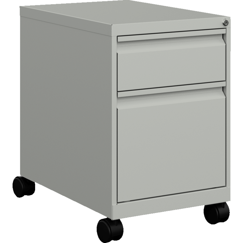 Offices to Go® Mobile File Pedestals 23" Grey