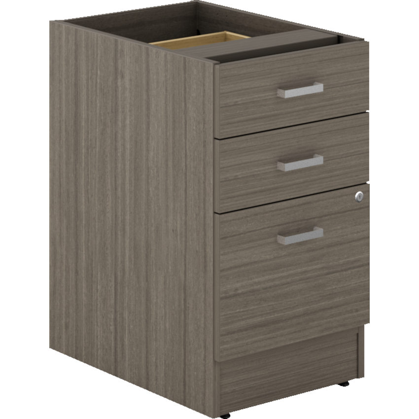 Offices to Go® Newland™ Pedestals 16"W x 23-1/4"D x 28-1/2"H Absolute Acajou