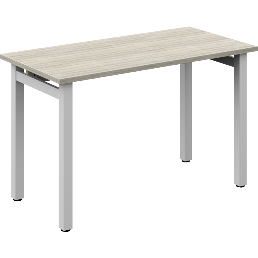 Offices to Go® Newland™ Table Desk 48"W x 24"D x 29-3/5"H Noce Grigio finish