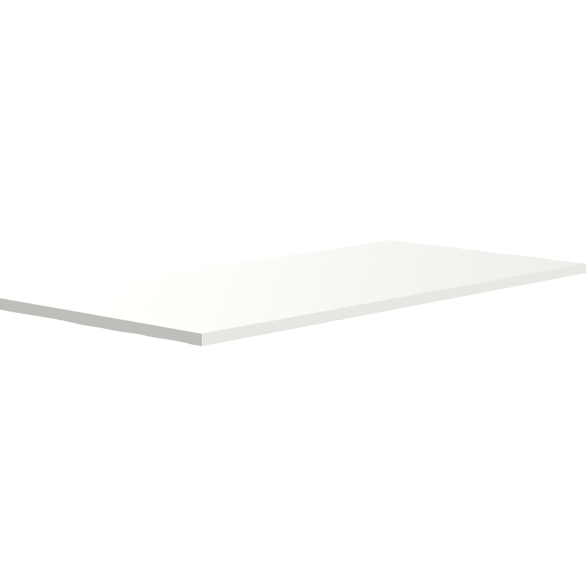 Offices to Go® Newland™ Rectangular Top 46"W X 23"D Designer White