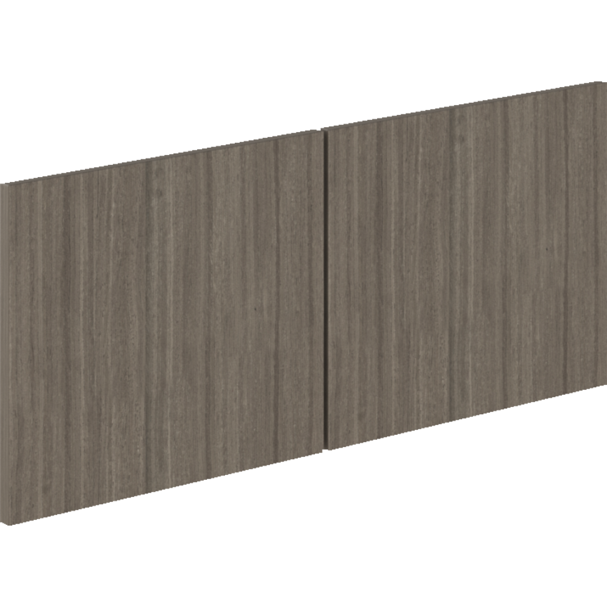 Offices To Go® Newland Door Kit 35-4/5"W x 7/10"D x 15"H Noce Grigio finish