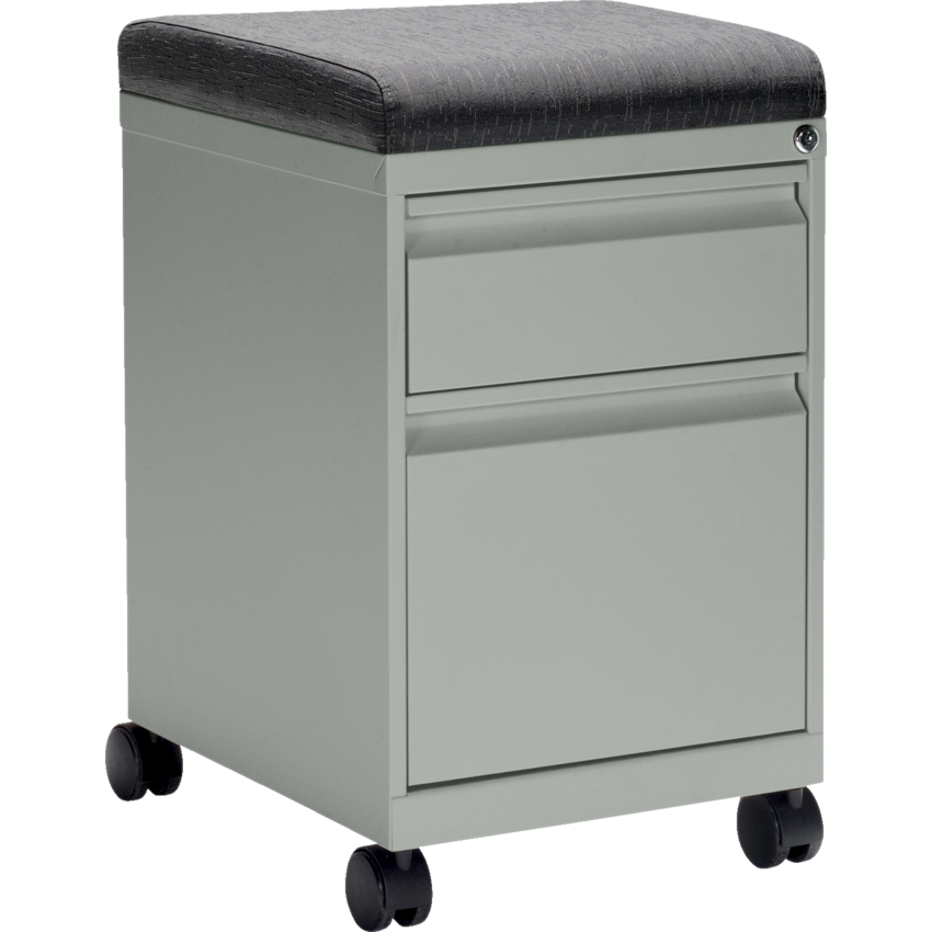 Offices to Go® Mobile File Pedestals 19" Grey