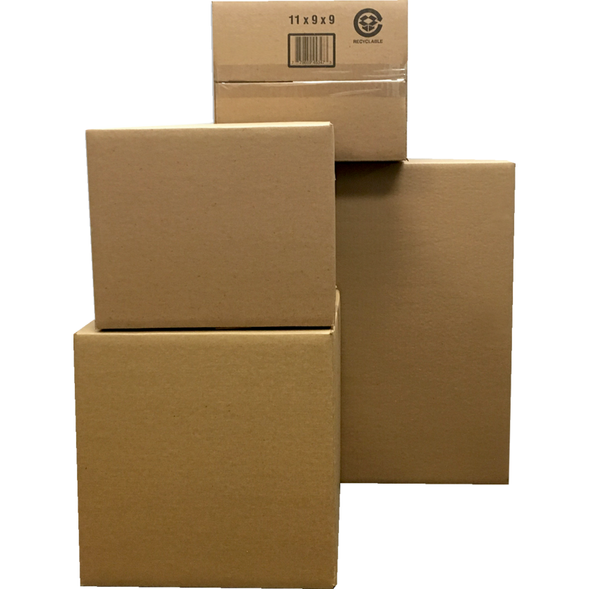 Kraft Corrugated Shipping Boxes 12"W x 6"D x 6"H 25/pkg