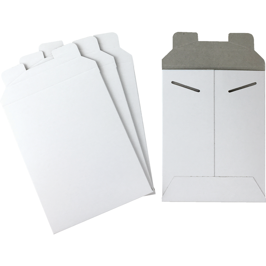 StayFlat® Mailers 9-3/4" x 12-1/4" White 100/cse