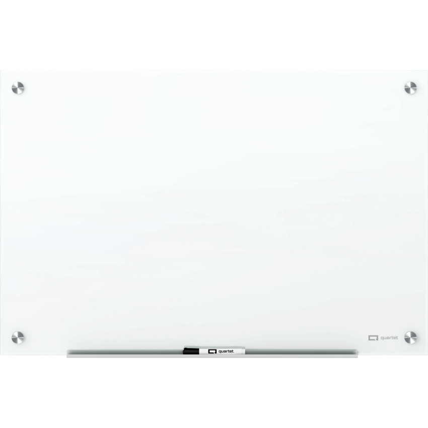 Quartet® Brilliance Magnetic Glass Dry-Erase Board 48" x 36" White
