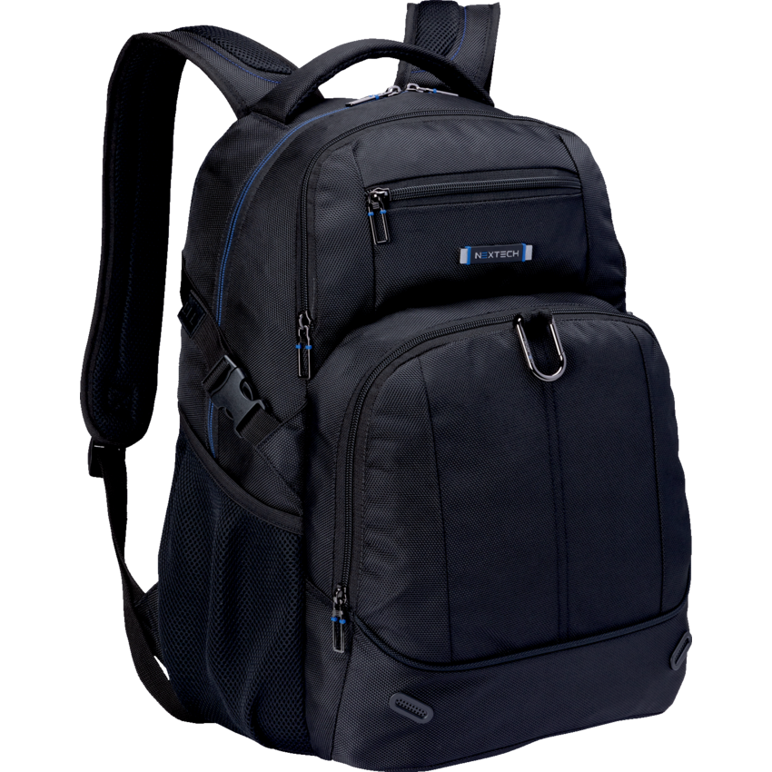 Nextech™ Business Backpack with Laptop Compartment Polyester 34.2 L Black