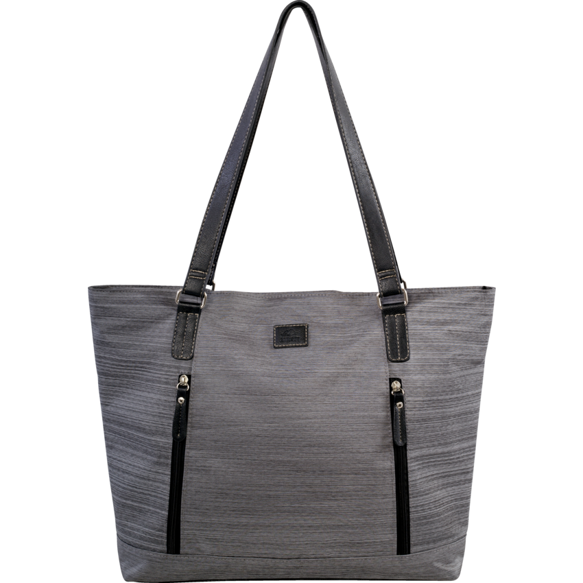 Roots® 2-Compartment Business Computer Satchel Grey