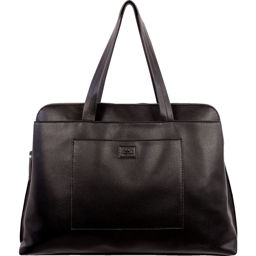 Roots® 3-Compartment Business Computer Satchel Black