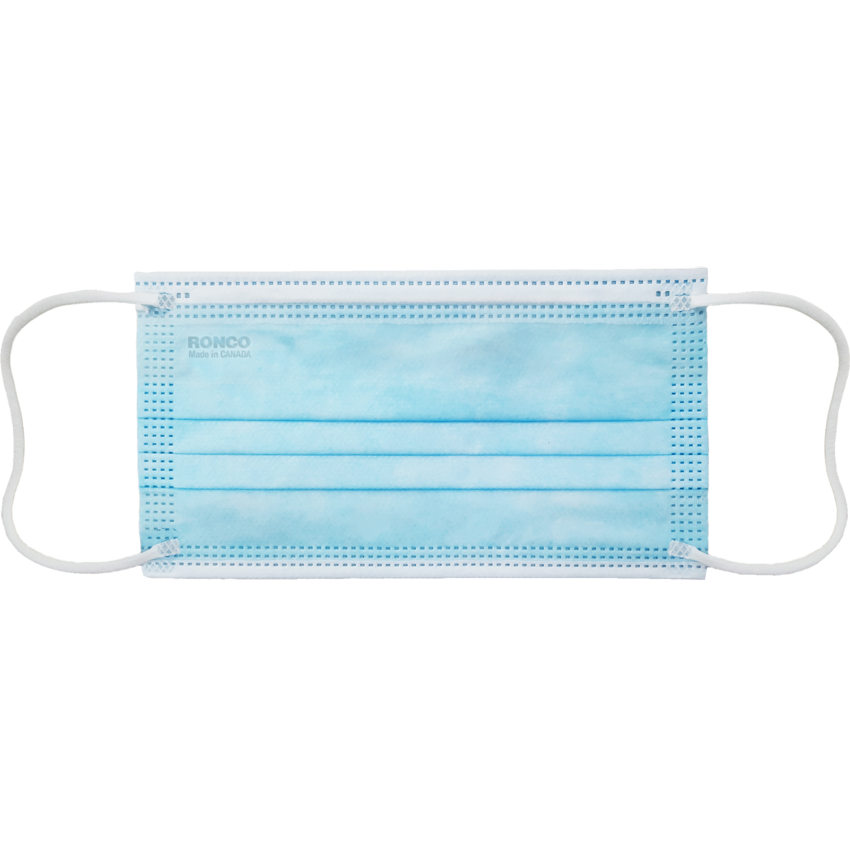 RONCO Protec™ Pleated Masks Blue 50/box
