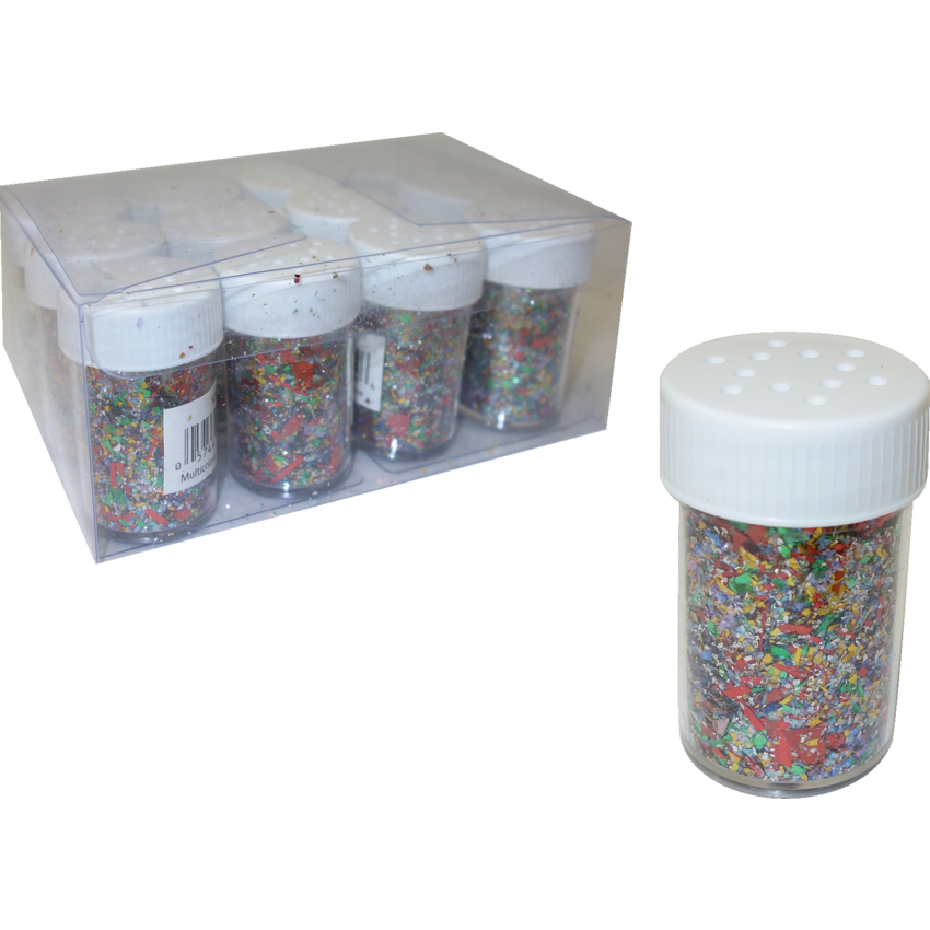 Selectum Decorative Glitter 12 g Assorted Colours