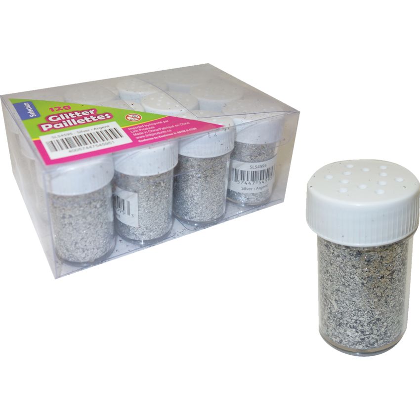 Selectum Decorative Glitter 12 g Silver