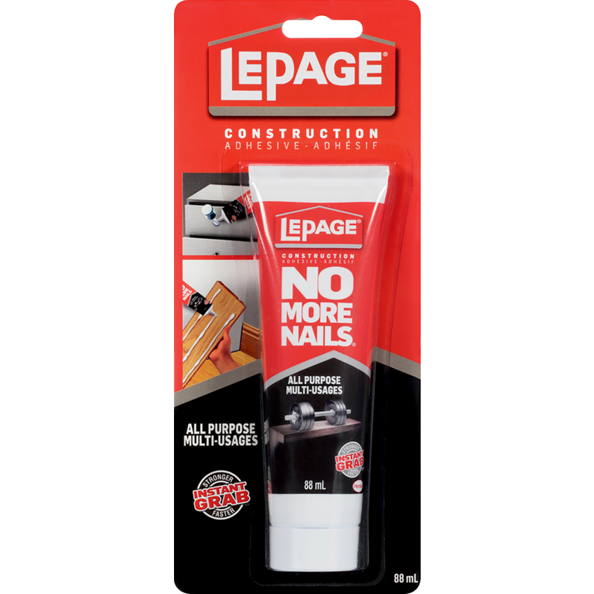 LePage® No More Nails® All Purpose Construction Adhesive 88 mL