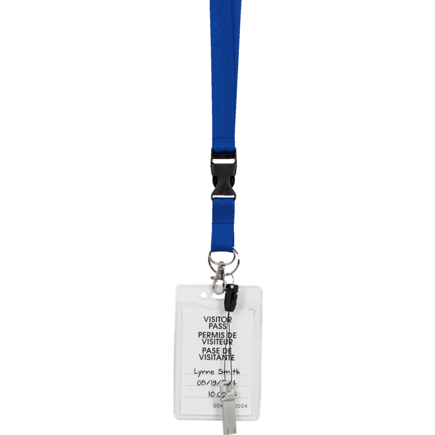 Merangue Lanyard 17-1/2" Blue