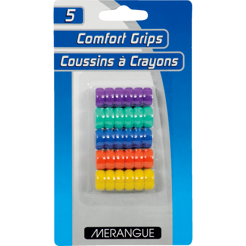 Merangue NiceTouch™ Comfort Grips Assorted Colours 5/pkg