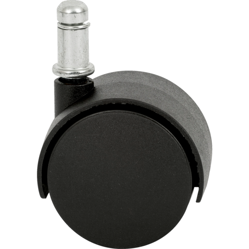 Merangue Twin Wheel Caster Low Pile Carpet 2" Black