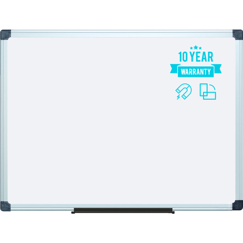 MasterVision® Magnetic Dry-Erase Board 48" x 72