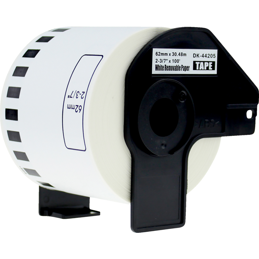 Premium Tape™ Compatible Replacement Tape Brother DK-4205 2-3/7" x 100' Black on White