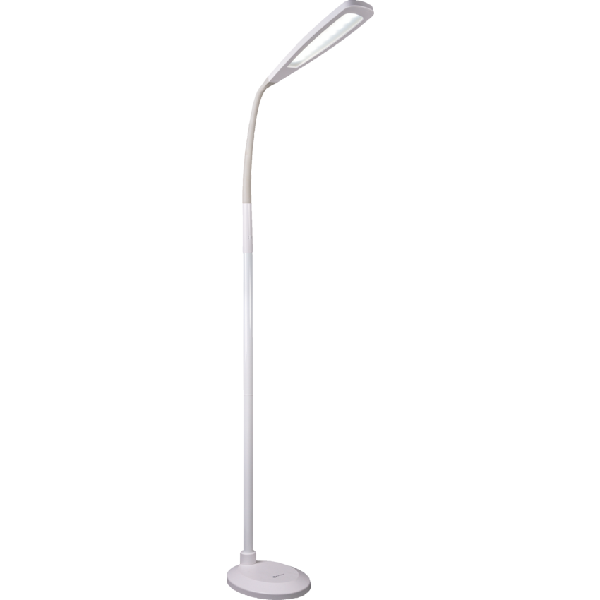 OttLite® Natural Daylight LED Flex Floor Lamp White