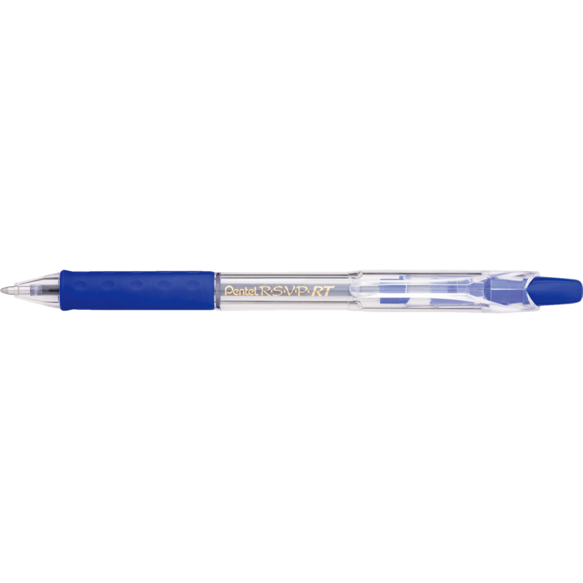 Pentel® R.S.V.P® RT Retractable Ball Point Pen Medium Point Blue