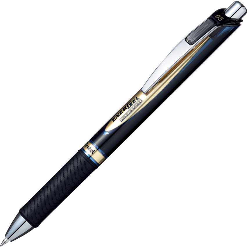 Pentel® EnerGel® RTX® Retractable Permanent Gel Pen 0.5 mm Blue