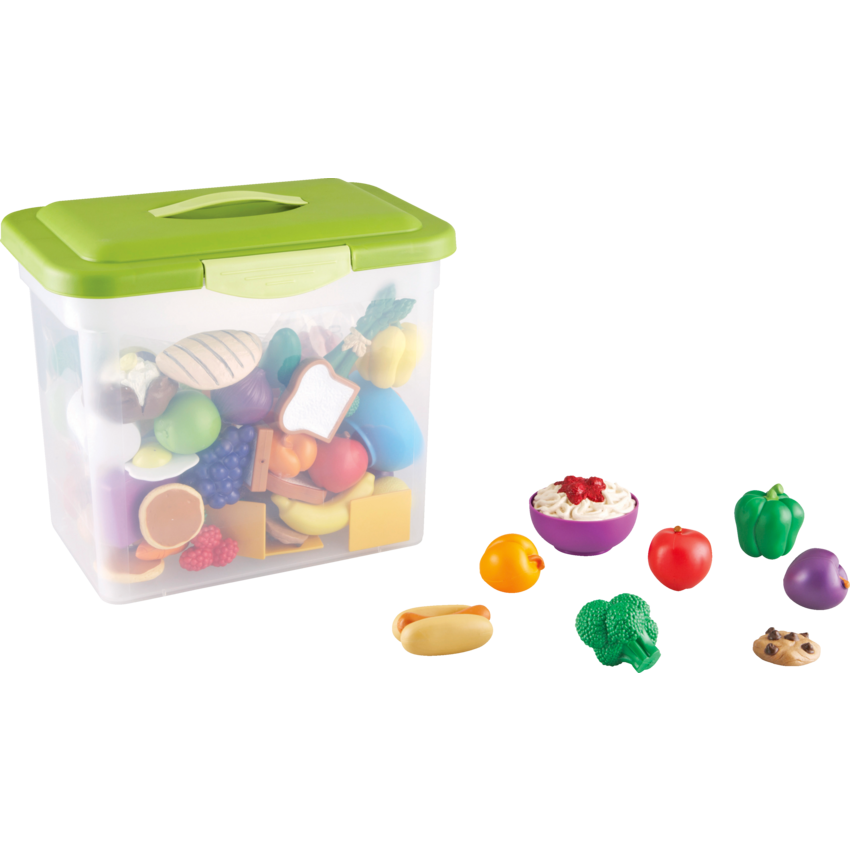 Learning Resources® New Sprouts® Classroom Play Food Set 100 pieces/set