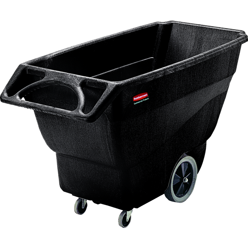 Rubbermaid® Structural Foam Utility Duty Tilt Truck Black