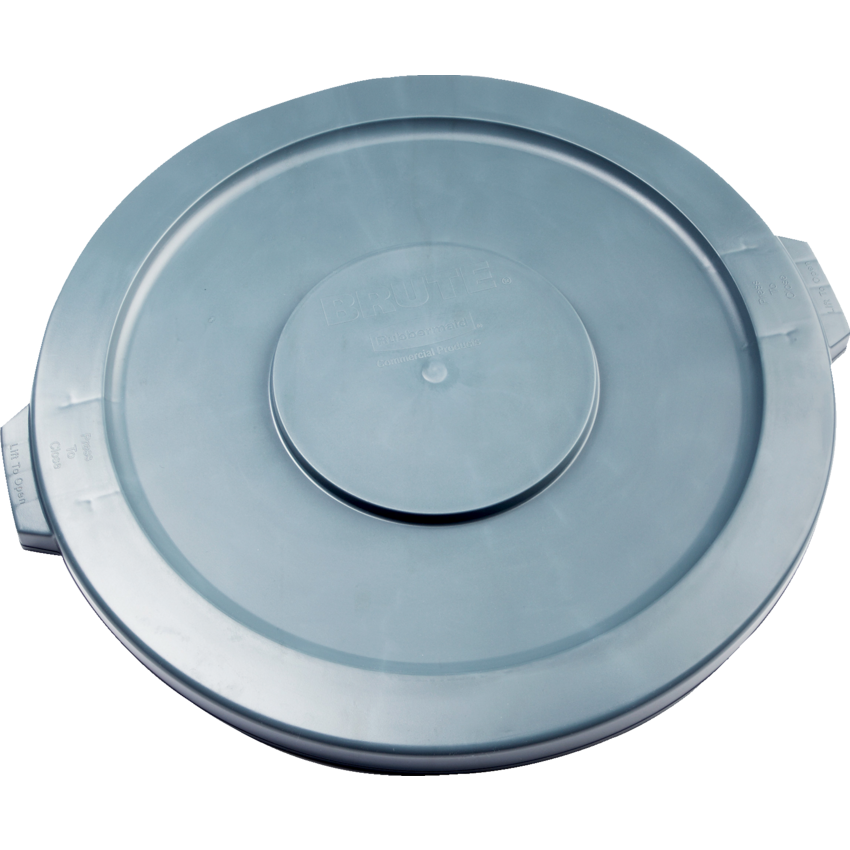 Rubbermaid® Brute® Container Flat Top Lid Grey