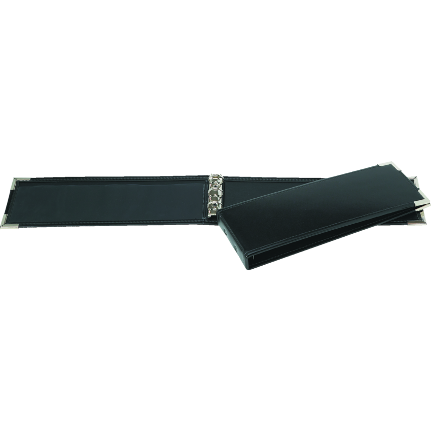 Davis Group® Cheque Size Binder Black