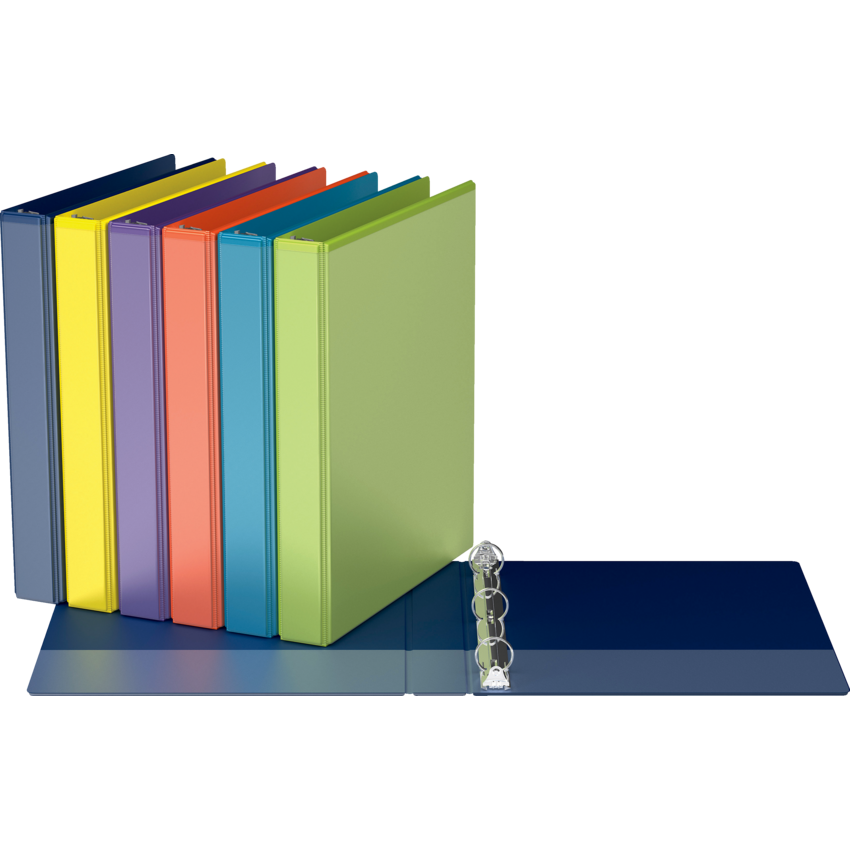 Davis Group Easyview® Premium Round Ring Binder 1" Purple