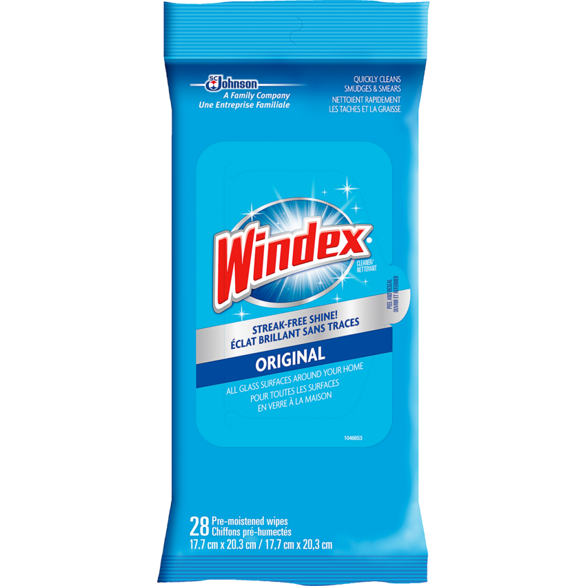 Windex® Glass and Surface Wipes 28 wipes/pkg