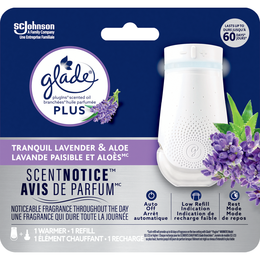 Glade® PlugIns® Scented Oil Started Kit Lavender & Aloe