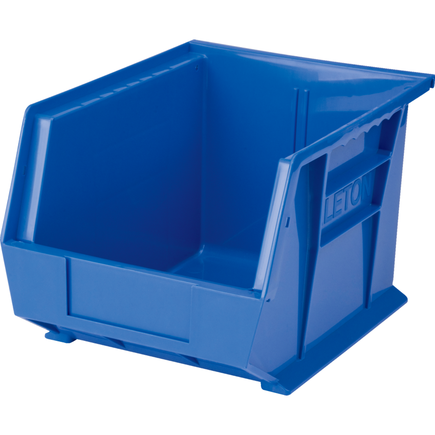 Kleton® Stack and Hang Bin 8-1/4"W x 10-3/4"D x 7"H Blue